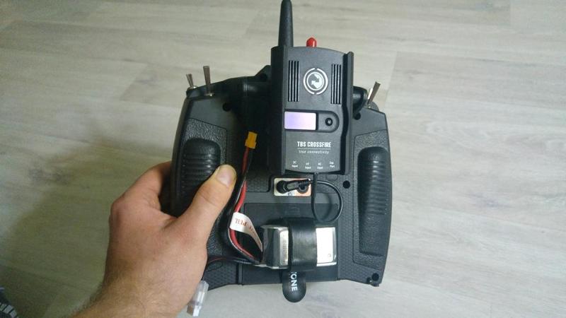 Spektrum DX6 Crossfire Mount