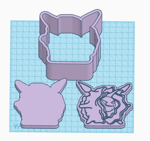 Pokemon: Closyter 3 Piece Bath Bomb Mold