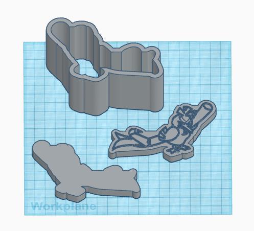 Pokemon: Galarian Farfetched 3 Piece Bath Bomb Mold