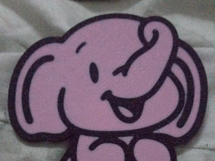 Pink Elephant magnet