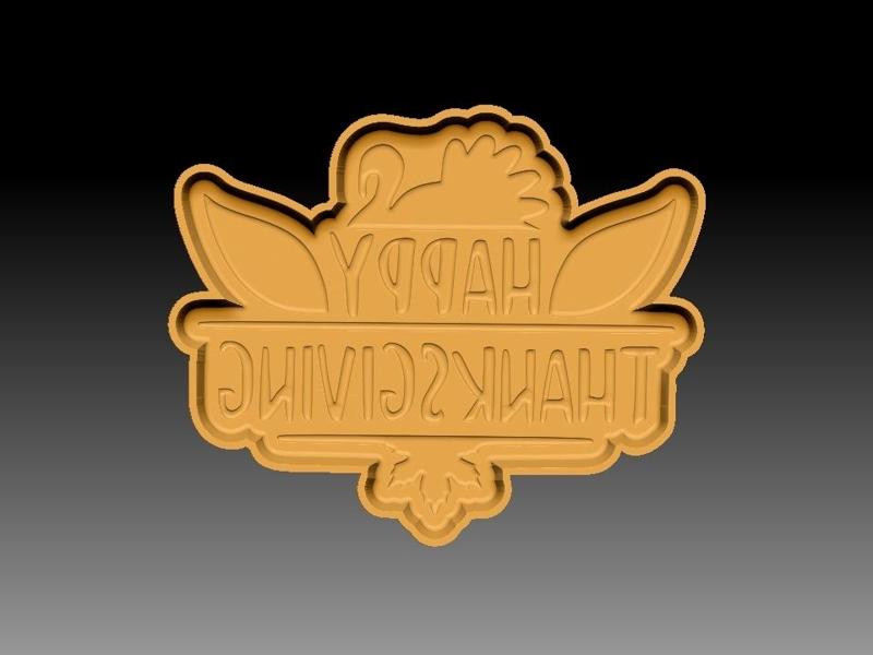 HAPPY THANKSGIVING 2 BATH BOMB MOLD