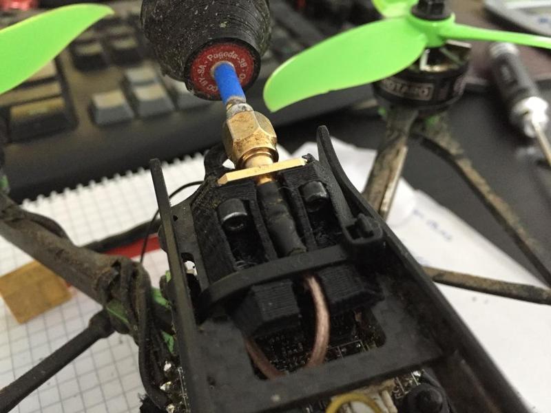 TBS Antenna Mount Karearea Talon