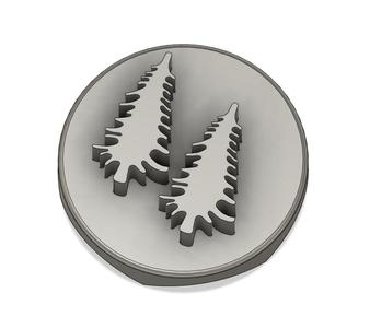 CHRISTMAS TREE SOAP STAMP