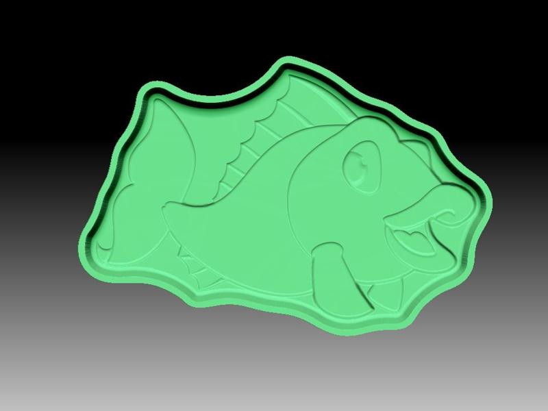 BIG FISH BATH BOMB MOLD