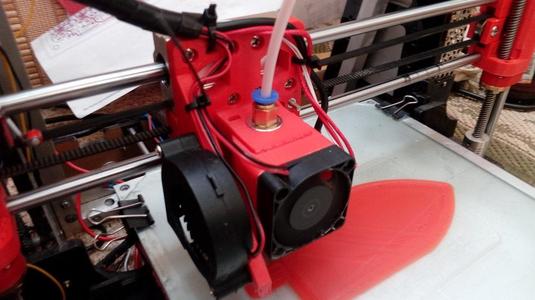 The carriage of the extruder for Tronxy(Каретка экструдера для  Tronxy)