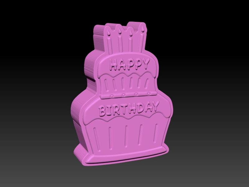 Happy Birthday - MOLD BATH BOMB, SOLID SHAMPOO