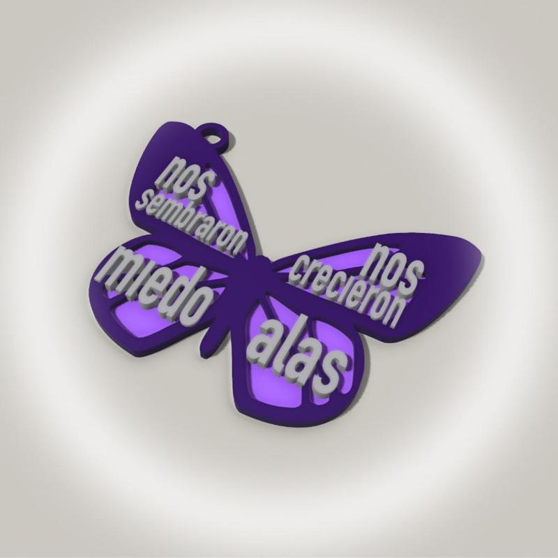 KEY RING 8M (DIA INTERNACIONAL DE LA MUJER)