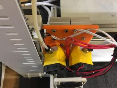 Athorbot Couple Dual Hotend Mount improvement