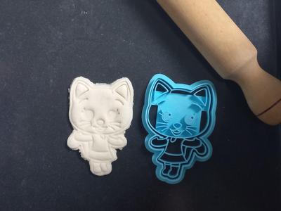 Mei Li (Pussycat) from Plim Plim Cookie Cutter