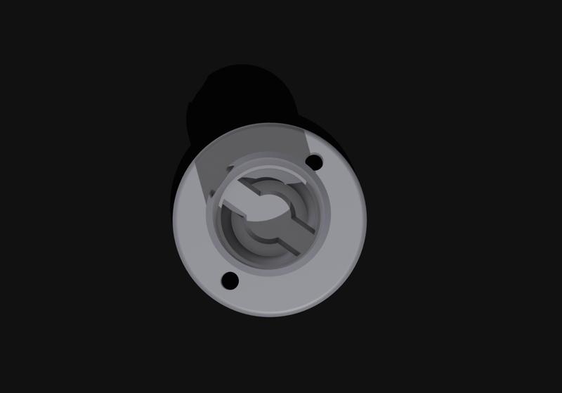 Steering wheel mount for Fanatec steering wheel