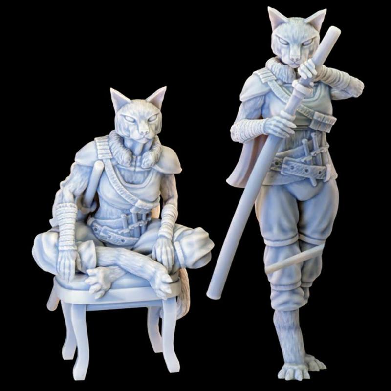 Catfolk Gambler - Not Your Average Trading District Vol. III