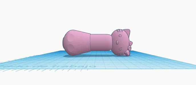 Hello Kitty HANDPOKE TATTOO MACHINE FOR CARTRIDGES