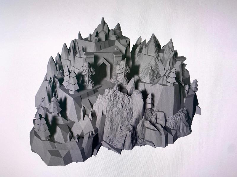 Iron Hills miniature for board games like War of the Ring