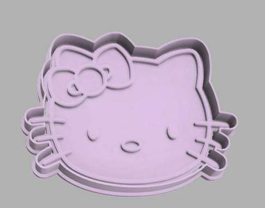Hello kitty cookie cutter