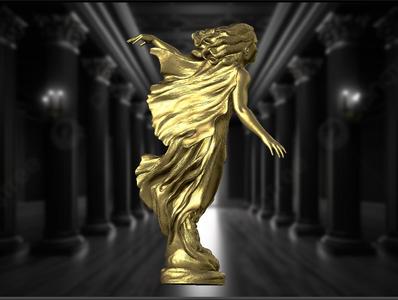 Grace in Motion – Free 3D Printable Sculpture