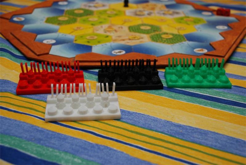 Spielfiguren für Die Siedler von Catan
