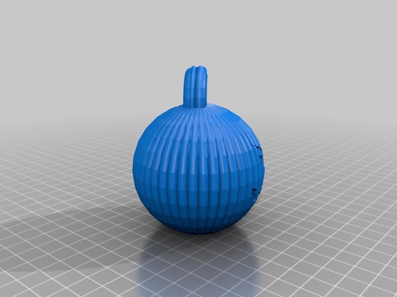 Pumpkin in 3D
