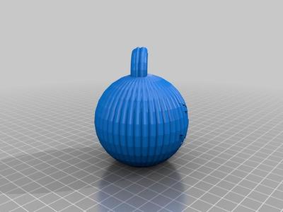 Pumpkin in 3D