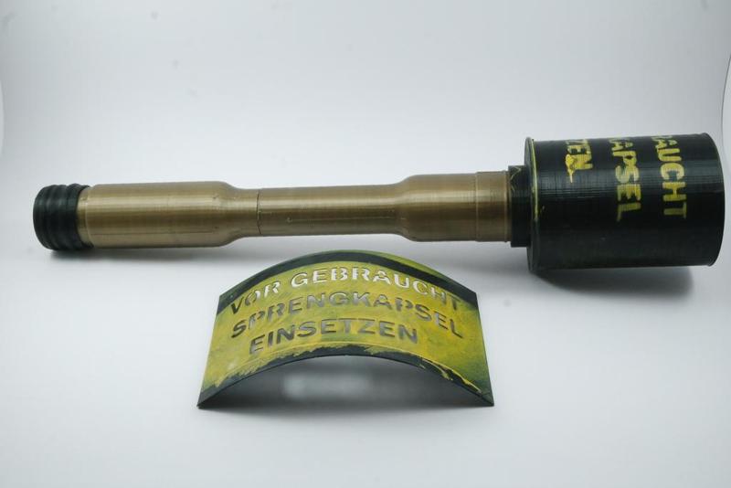 stencil for handgranate 24