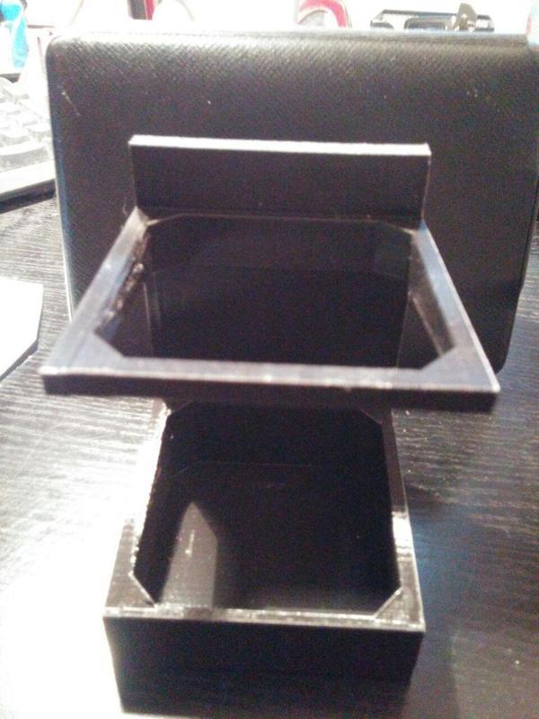 Hanging holder for ShopRite Rubbing Alcohol 16oz bottle