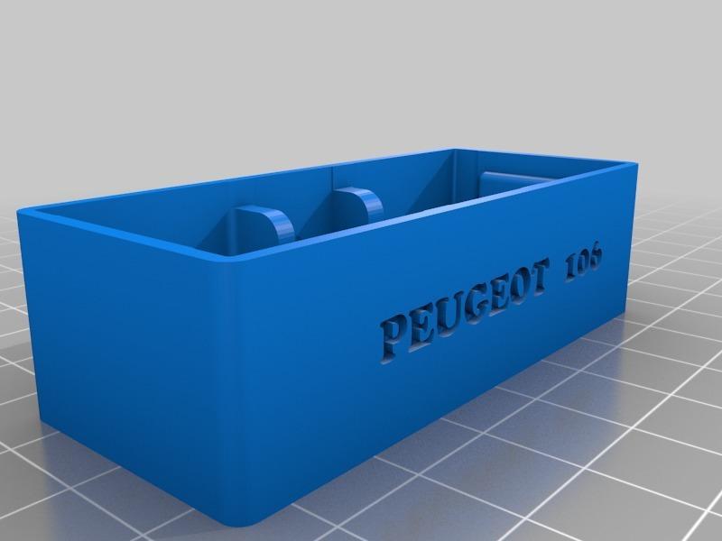 the light key in the car