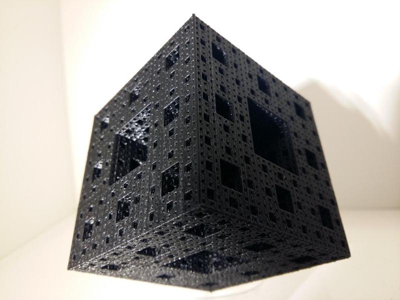Printable Menger Sponge (4th iteration)