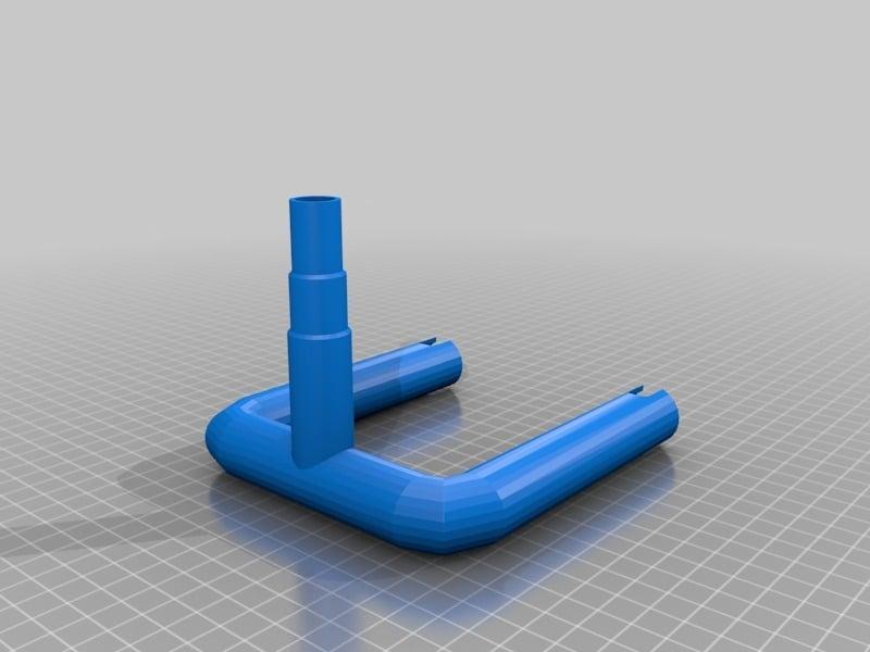 Bilge Hose Splitter for boats with wood keel