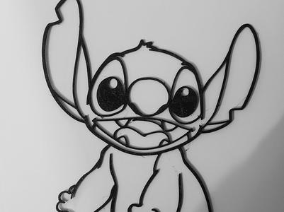 Stitch wall decor