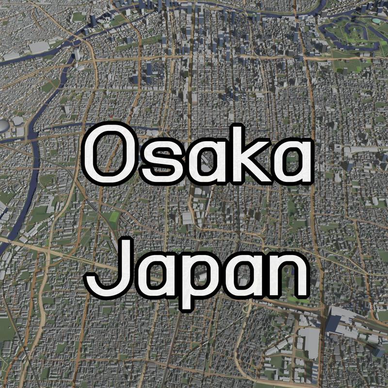 Osaka Japan - city and urban