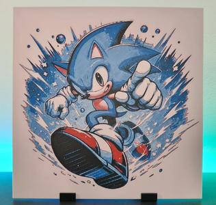 Sonic the Hedgehog - Hueforge 200x200