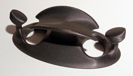 Qi-Gong ball pedestal stamp