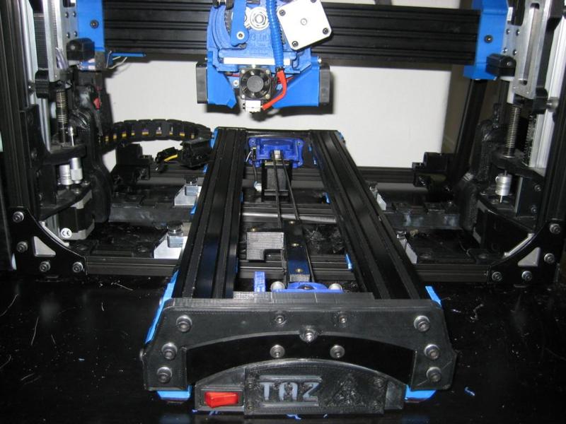 Taz 1-6 Y motor upper bearing shaft protector anti break thingy of doom (w/ optional reinforced motor mount)