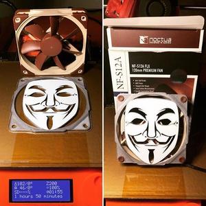 Anonymous noctua 120mm fan cover