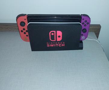 NINTENDO SWITCH DOCK WITH LED (OLED VERSION)