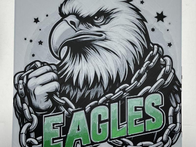 Eagles Eagle Hueforge