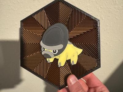 #410 Shieldon Hex Wall Art