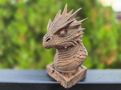 BASILISK MONSTER BUST