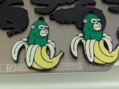Shimpanzini bananini Keychain