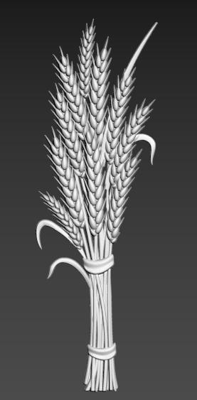 wheat 3d file