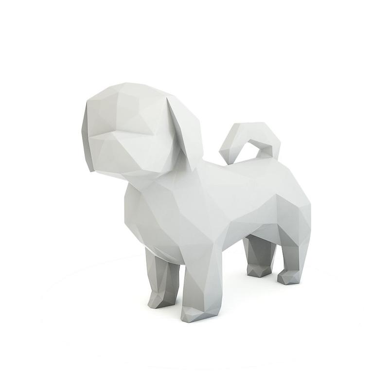 Shihtzu Dog Geometric