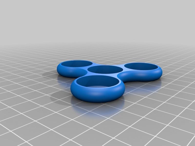 Nickel Tri Fidget Spinner