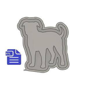 American Bulldog Silicone Mold Housing