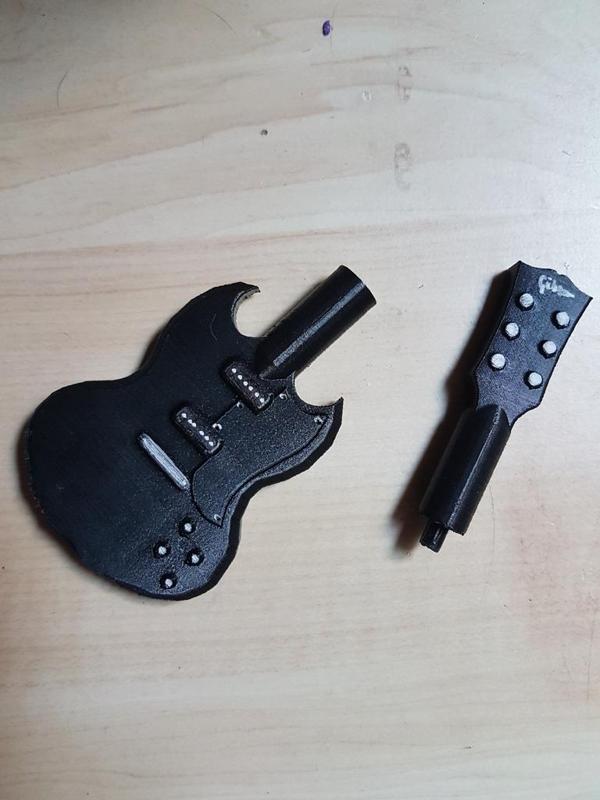 Gibson SG for skimbal's jumbo lego minifig