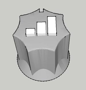 Custom potentiometer knob