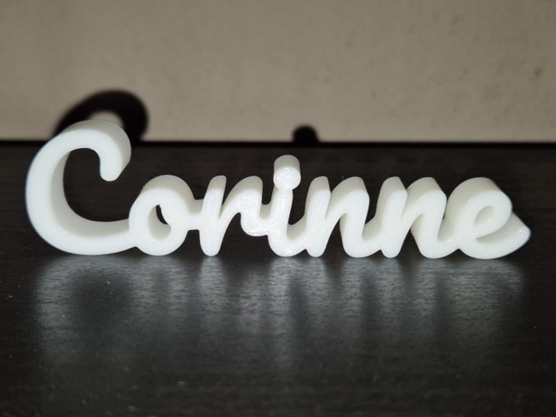 Corinne Name Sign Display Decor