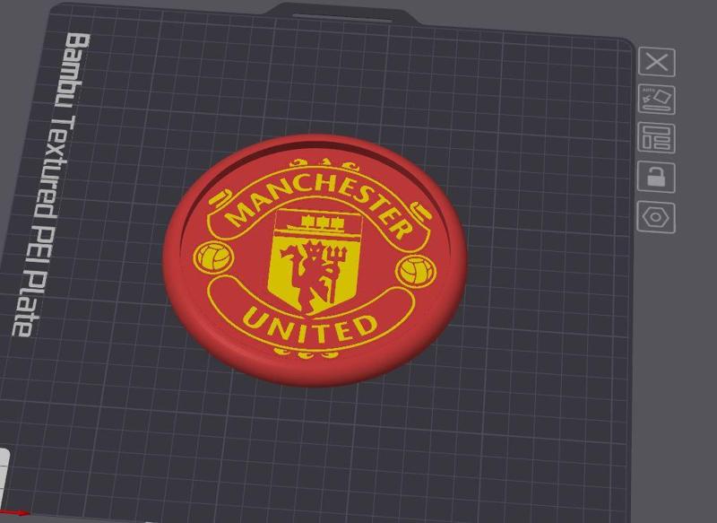 Manchester United Coaster