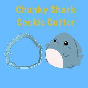 Chubby Shark Cookie Cutter