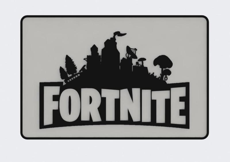FORTNITE Flame Clipart Black And White