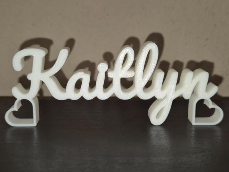 Kaitlyn Name Sign Display Decor