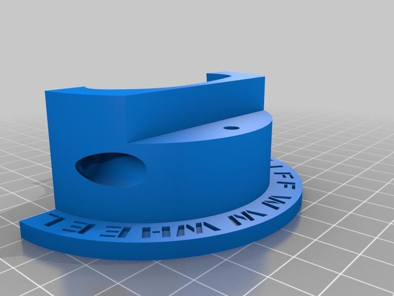 WW Wheels shaft with 15 degree negative camber